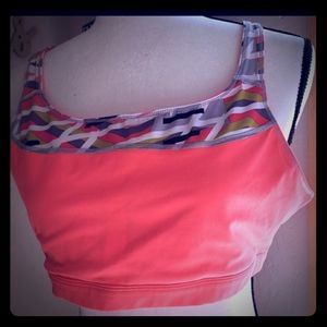 Fabletics Hot Pink Coral sports bra